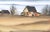 Dessie Wilcox "Sandy Hook Farmhouse" Watercolor Landscape 1994 For Sale - Image 4 of 6
