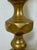 Antique Pair of 19th Century Square Based Push-Up Brass Candlesticks From England For Sale In Dallas - Image 6 of 12