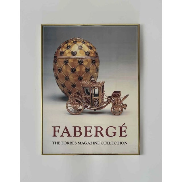 Metal 'Faberge' Exhibit Poster For Sale - Image 7 of 7
