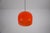 Mid-Century Red Glass Pendant Lamp, Italy, 1960s For Sale - Image 12 of 15
