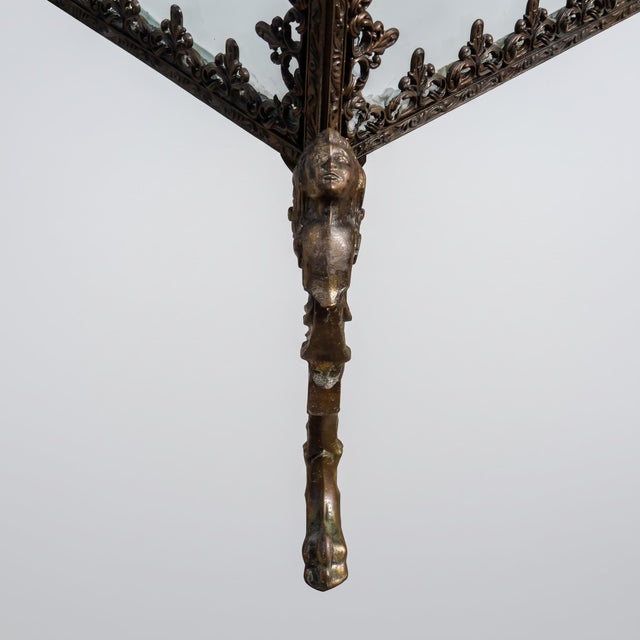 Late 19th Century Patinated and Gilded Bronze Parlor Aquarium For Sale - Image 3 of 13