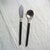 50 piece service for 8 with 16 teaspoons Dinner knife: 8 Dinner fork: 8 Dessert/small fork: 8 Tablespoon: 8 Teaspoon: 16...