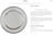 Silver Pewter Chargers - Arte Italica "Peltro" - Set of 16 For Sale - Image 8 of 8