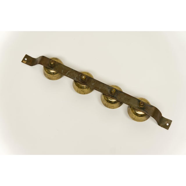 Antique Brass Carriage Sleigh Bells For Sale - Image 4 of 7