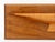 Vintage Half Hull Carved Wood Ship Model For Sale - Image 4 of 5