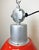Red Large Industrial Red Painted Factory Lamp from Elektrosvit, 1960s For Sale - Image 8 of 16
