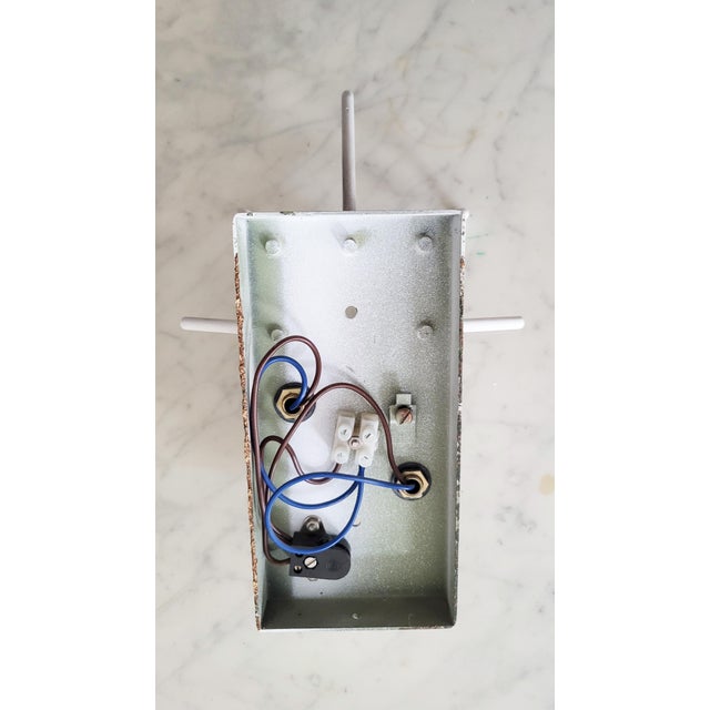 White Vintage Tulipan Flush Mount from J. T. Kalmar, 1960s For Sale - Image 8 of 9