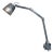 Industrial Grey Adjustable Wall Lamp from Memlite, 1960s For Sale
