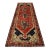 Karajeh Runner 4’8” X 11’5” Red Wool Vintage Tribal Hand-Knotted Oriental Rug For Sale