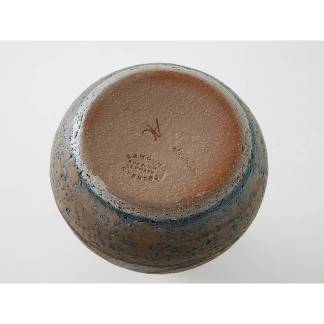Vintage Danish Ceramic Vase from Søholm, 1960s For Sale - Image 6 of 8