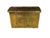 Ornament Embossed Brass Log Box with Nautical Scene, 1920s For Sale - Image 3 of 10