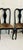Reduced- Mid 20th Century 4 Ebonised Queen Ann Style Dining Chairs With TapestryUpholstery For Sale - Image 4 of 11