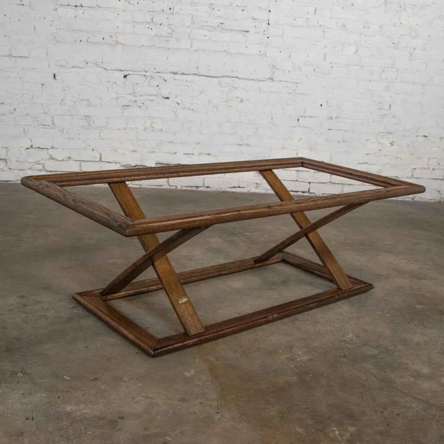 Coffee Vintage StavOak Coffee Table From Jack Daniels’ Barrel Staves by Jobie G. Redmond 1981 For Sale - Image 8 of 12