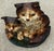 20Thc Original painted Hubley cast iron doorstop in original painted surface.Such wonderful worn patina and surface.A...