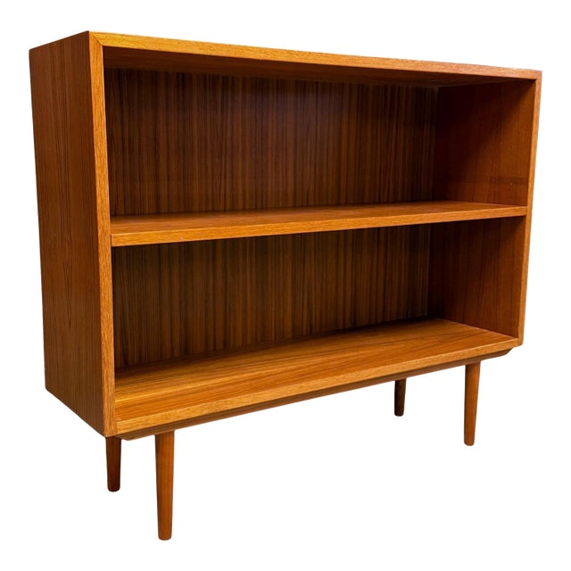 Mid-Century Danish Teak Bookcase, c.1960s For Sale