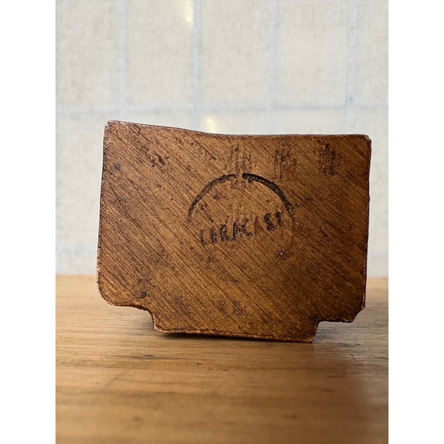 Important antique wall sculpture depicting the virgin and child, made of molded plaster using the ceracast process, signed...