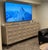 Contemporary 72" Solid Wood Sideboard For Sale - Image 3 of 5