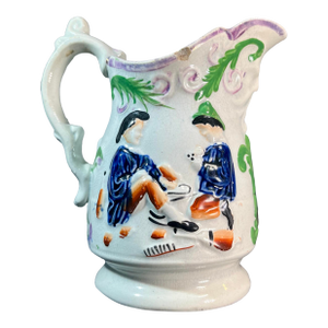 19th Century Gaudy Welsh Cream Jug