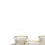 Porcelain - 6 Tea Cups - 19th Century. European porcelain; 19th/20th century; polychrome and gilded decoration with floral...