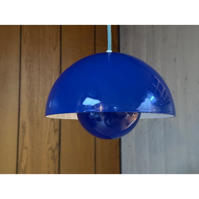 Flower Pot Pendant Lamp by Verner Panton for Louis Poulsen, Denmark, 1960s For Sale - Image 6 of 13