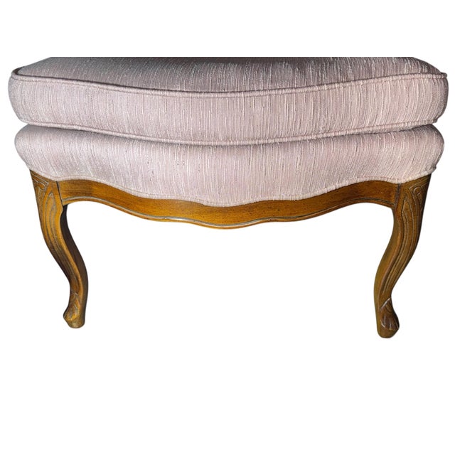 1970s 1970s Bernhardt French Provincial Carved Bergère Armchair For Sale - Image 5 of 13