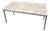Marble and Metal Table attributed to Florence Knoll, 1960 For Sale