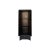 Asian Oriental Classic Slim Black Lacquer Narrow Tall Storage Cabinet For Sale - Image 3 of 8