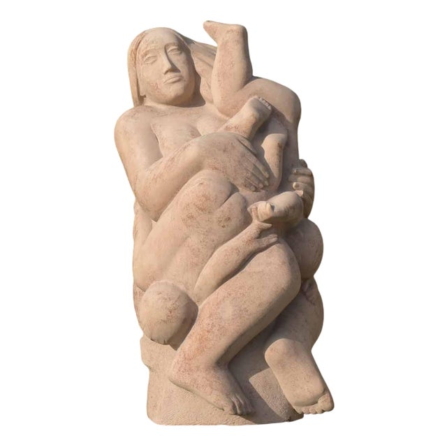 Stone Statue by Jan Keustermans For Sale