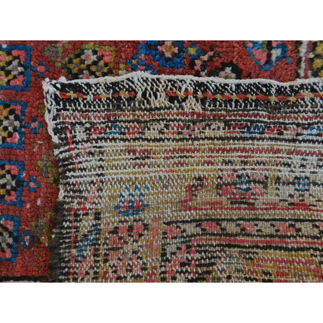 1920s Antique Persian Runner Rug. 3'4"x 8' For Sale - Image 12 of 13
