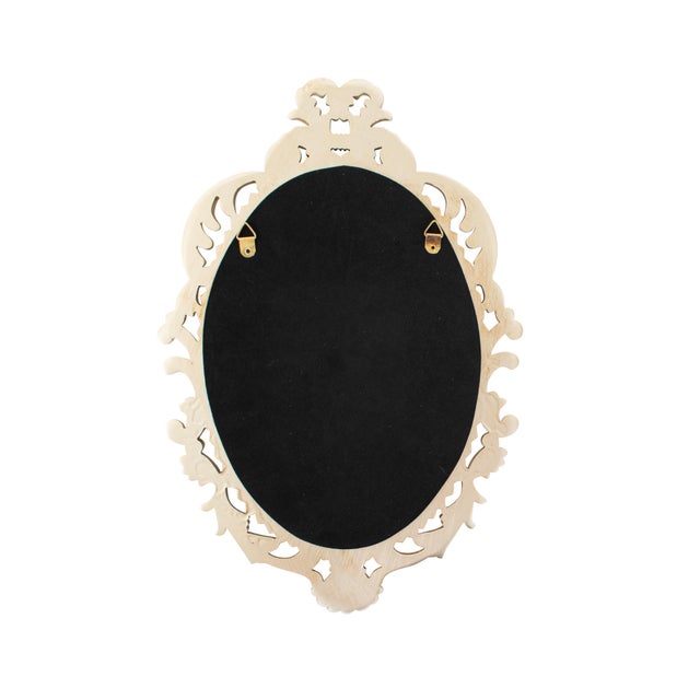 2020s French D' Amboise Collection of Silver Petite Mirrors- Oval For Sale - Image 5 of 9