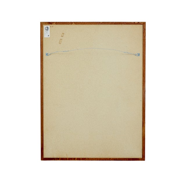 Scandinavian Mid-Century Wall Mirror from Glas and Tra, 1950s For Sale - Image 4 of 7