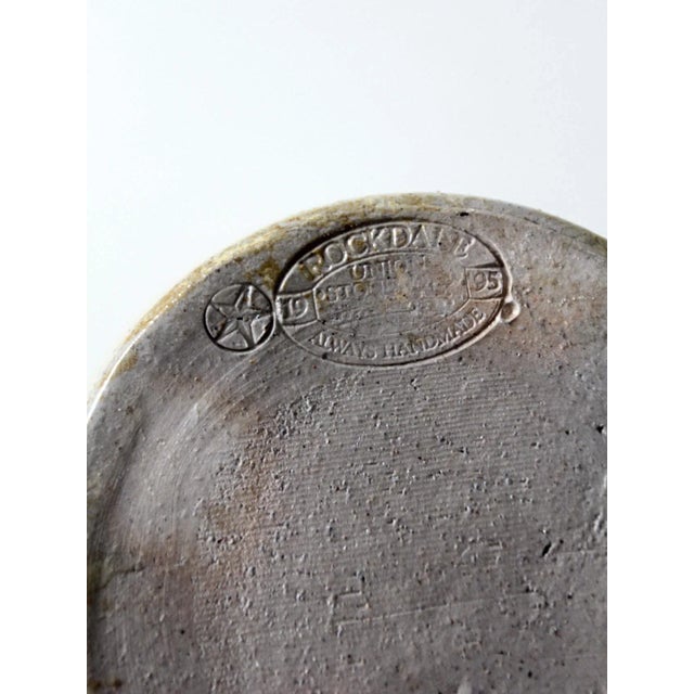 Rockdale Union Stoneware Vase Circa 1995 For Sale - Image 9 of 10