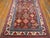 Tribal 1880s Brown Geometric Tribal Caucasian Kazak Rug 3'6" X 6'3" Handknotted Wool Carpet For Sale - Image 3 of 5
