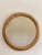 Light Yellow Ash Wood Round Mirror, 1970s For Sale - Image 8 of 8