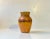 Art Deco Hand-Painted Terracotta Vase from Knabstrup, 1920s For Sale - Image 3 of 8