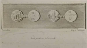 Filippo de Grado, Ancient Greek Coins, Etching, 18th Century