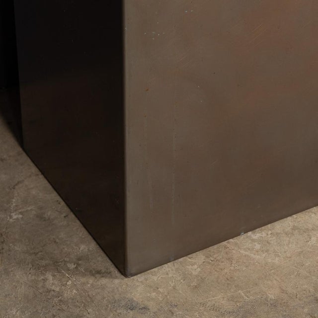 20th Century Continental Belgo Chrome Console Table, 1970s For Sale - Image 15 of 16