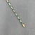 7.70 Ct Natural Emerald & Diamond Tennis Bracelet For Sale In Chicago - Image 6 of 9