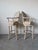 Mid-Century Modern Vintage Carved Wood & Cane Swivel Bar Stools – A Pair For Sale - Image 3 of 12