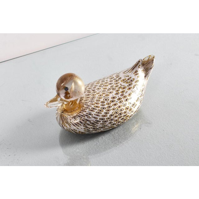 Murano Glass Duck attributed to A. Barbini, Italy, 1960s For Sale - Image 14 of 15