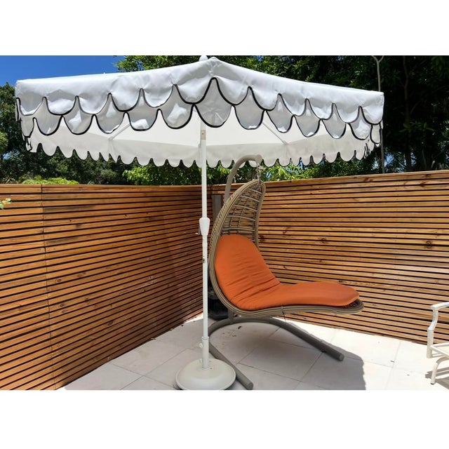 Christine Hanging Chair by Skyline Design For Sale - Image 4 of 10