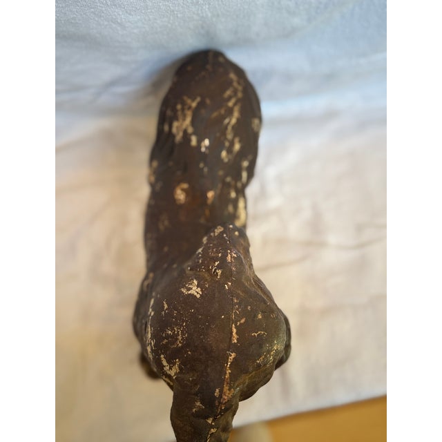 Very Rare Extra Large King Charles Cavalier Door Stop, 1930s For Sale - Image 4 of 12