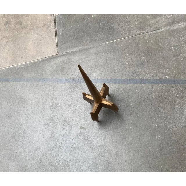 Mid-Century Brutalist Heavy Spike Sculpture, 1960s For Sale - Image 15 of 18