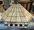 Vintage Arts and Crafts Style Stained Glass Lampshade For Sale In West Palm - Image 6 of 9