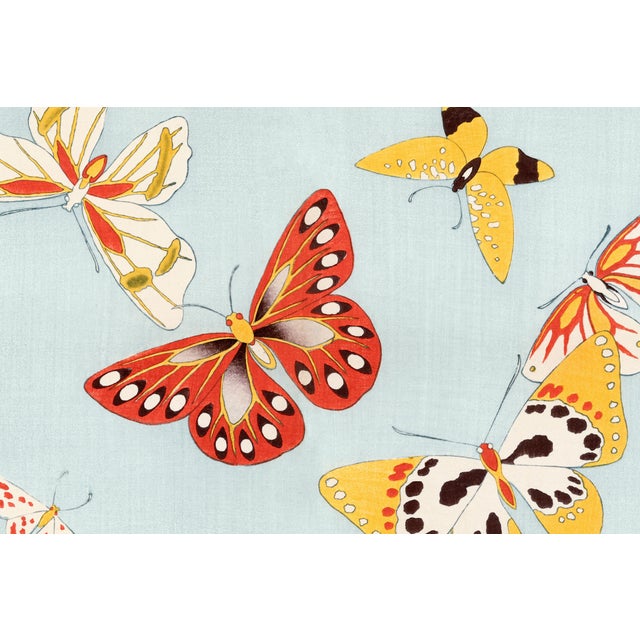 An elegant composition of five butterflies rendered in a refined vintage Japanese style. Delicate linework, luminous...