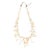 This unique graduated necklace features a blend of white and angel skin coral branches. Starting with smaller pieces, it...
