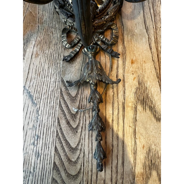 Old Lights On is pleased to offer this pair of Morant & Co. London three light brass wall sconces. Wired and ready to...