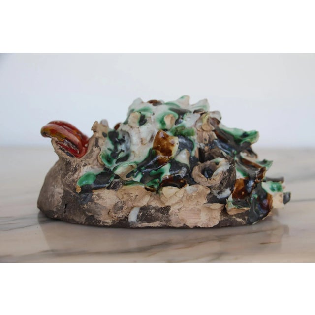 Brown Mid-Century Modern Vintage Demon Face, Studio Pottery, Glazed Earthenware For Sale - Image 8 of 13