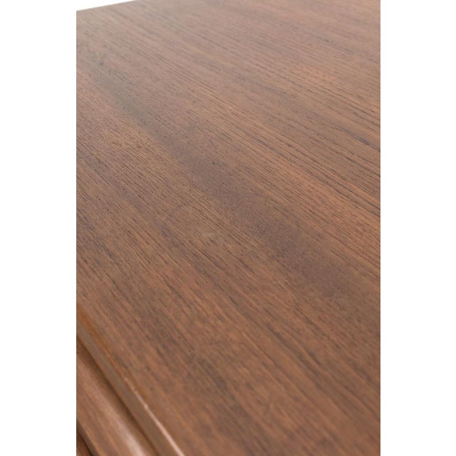 Wood Vintage Danish Wood Cabinet For Sale - Image 7 of 9