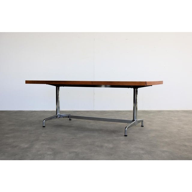 Vintage Industrial Conference Table, 1960s, in Good conditions. Designed 1960 to 1969